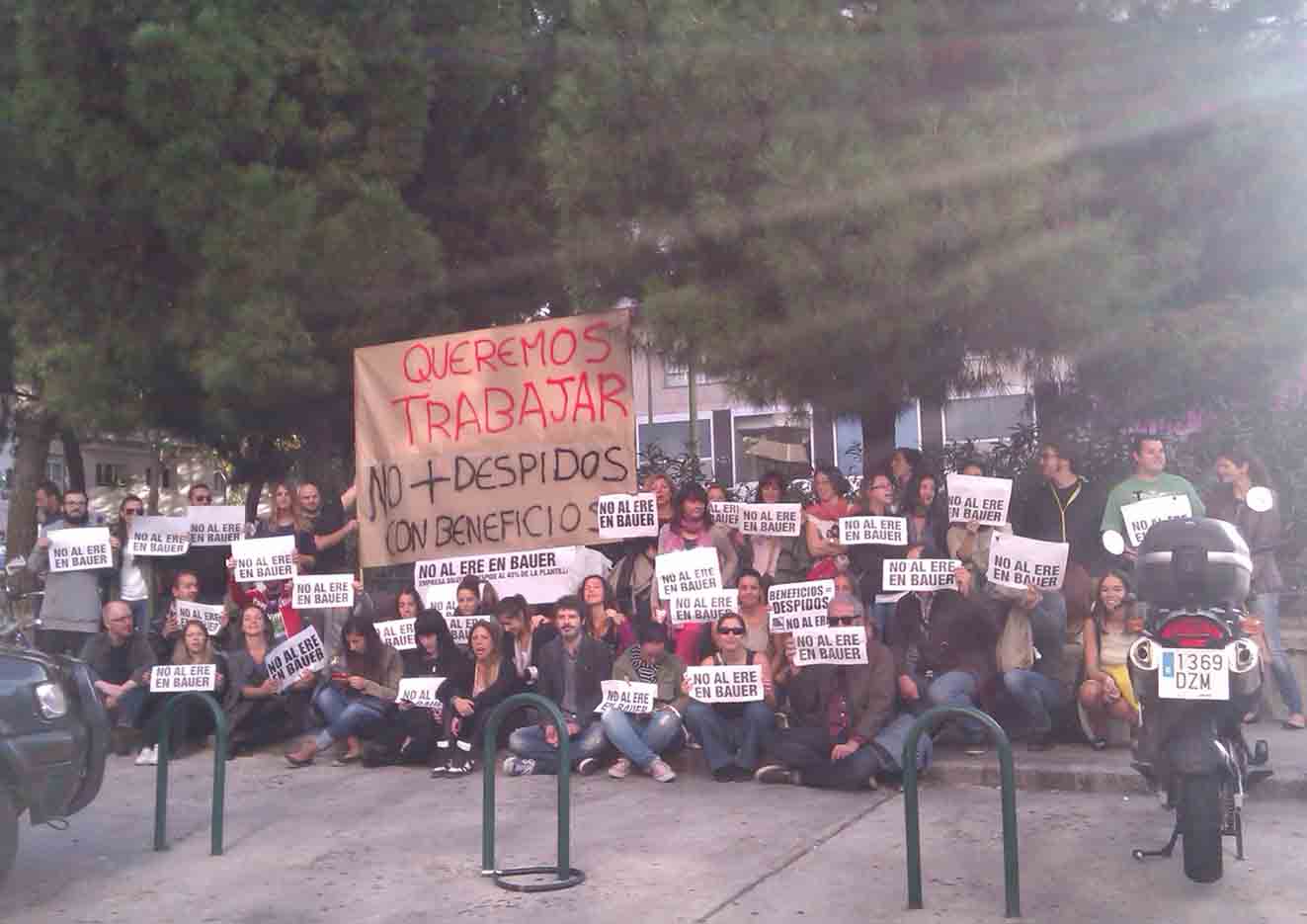 Foto: Empleados de Bauer